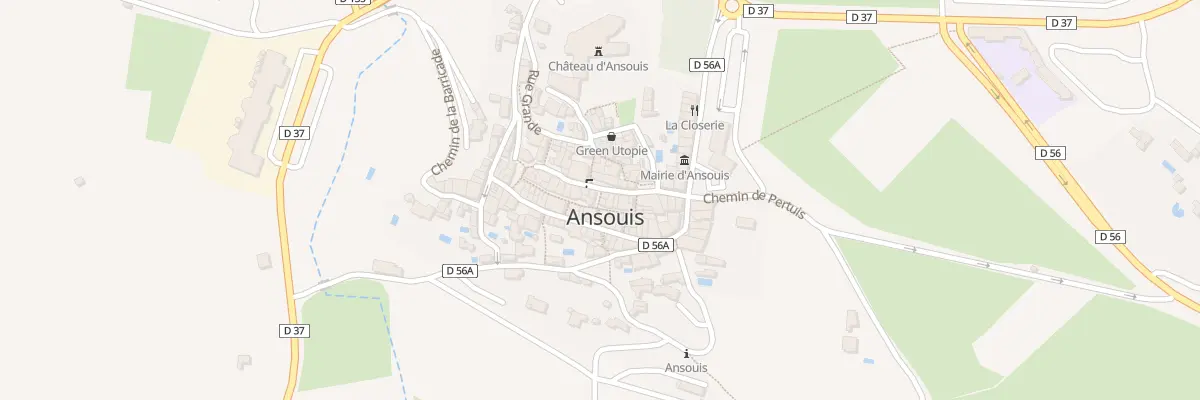 Plan du 5550F Rue du Petit Portail à Ansouis