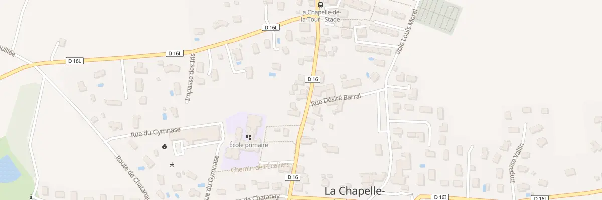 Plan du 429 Rue Mathieu Marmonier à La Chapelle-de-la-Tour