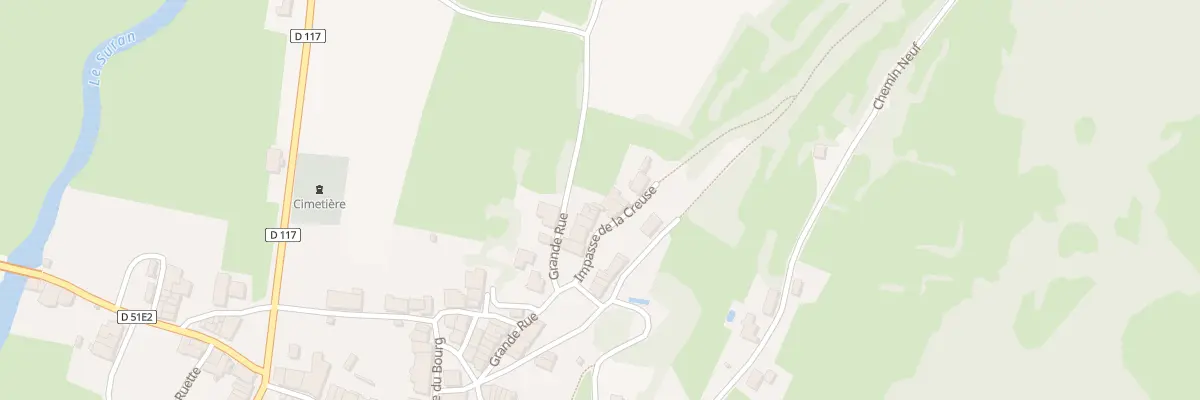 Plan du 11 Imp de la Creuse à Gigny