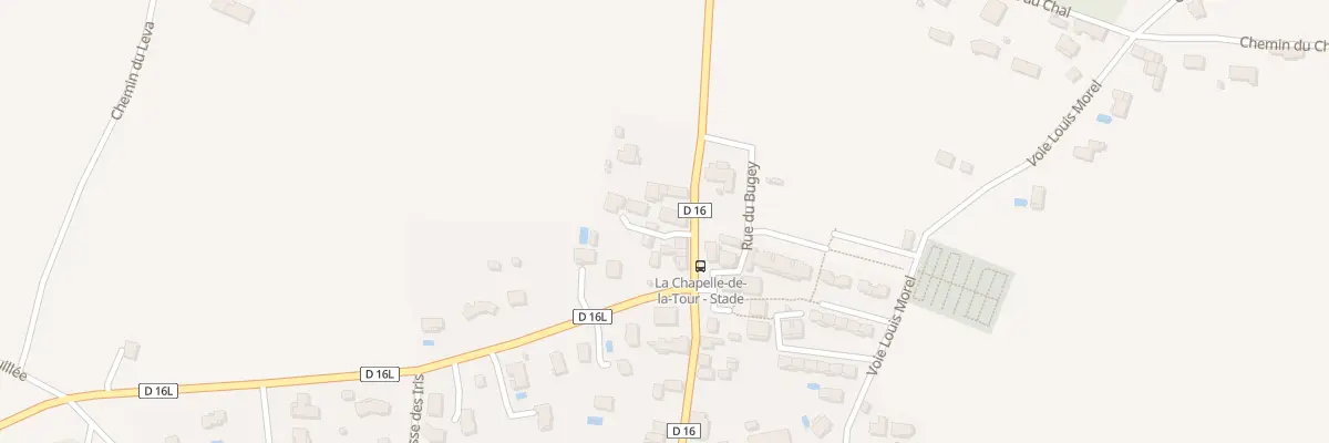 Plan du 49 Rte des Palleteaux à La Chapelle-de-la-Tour