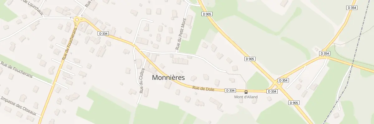 Plan du 4 Rue des Tilleuls à Monnières