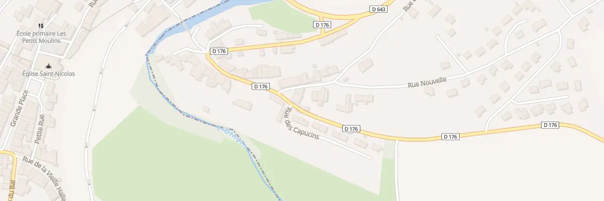 Plan du 13 Rue du Château à Saint-Jean-lès-Longuyon