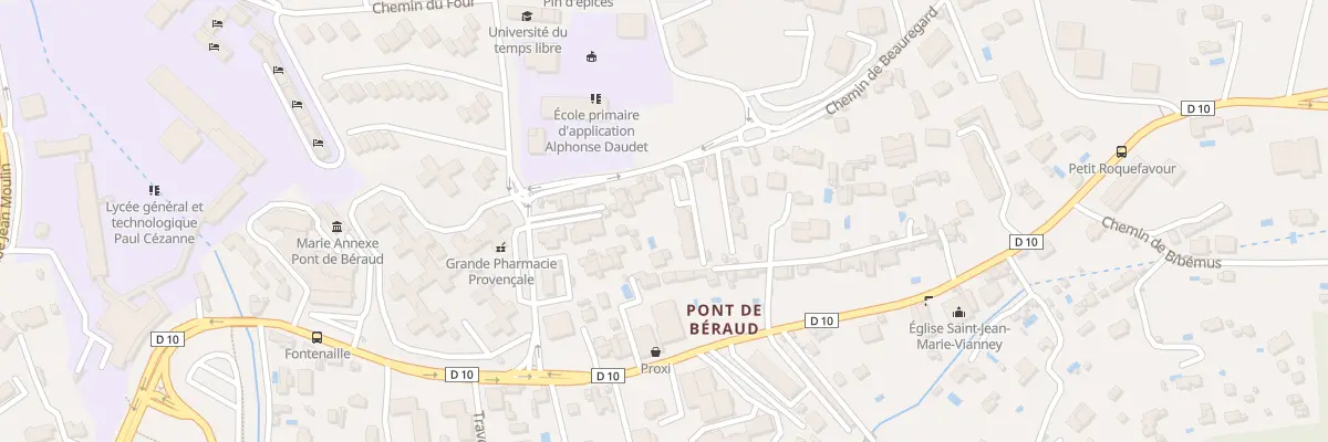 Plan du 26 Che de Beauregard à Aix-en-Provence