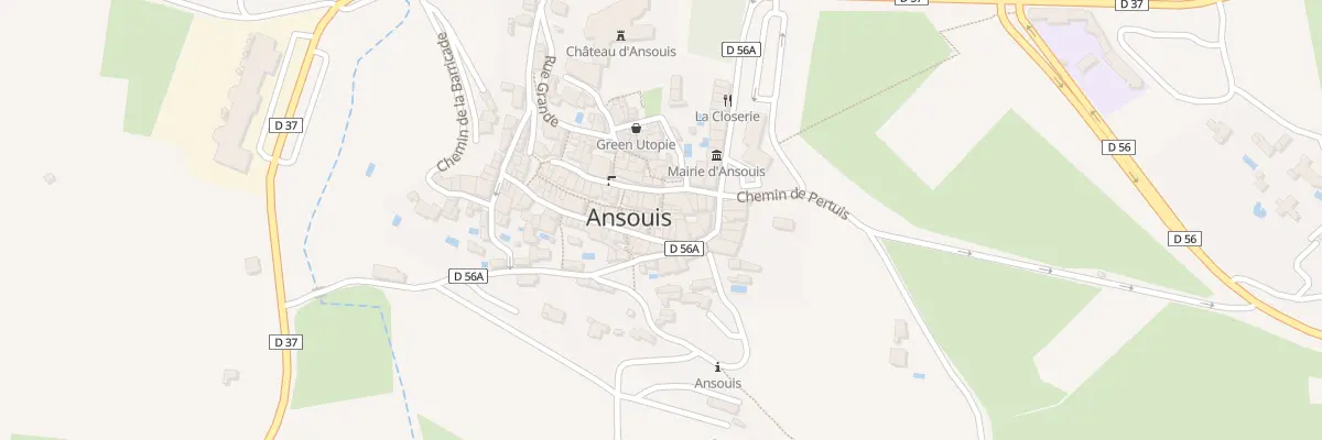 Plan du 5076 Le Village à Ansouis