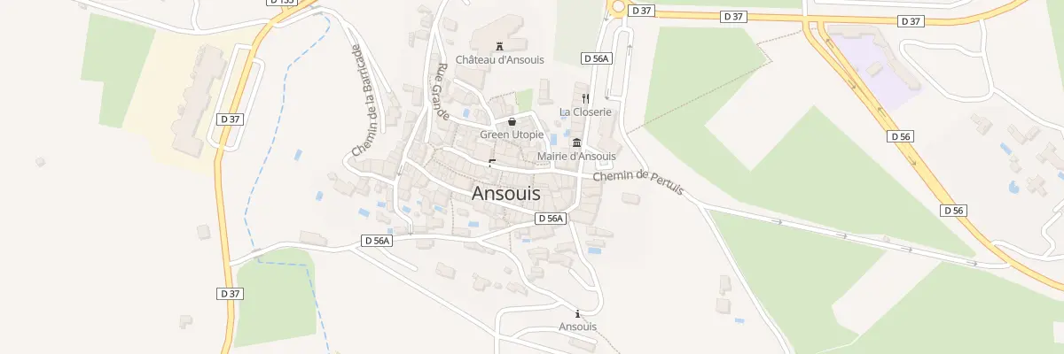 Plan du 5063 Le Village à Ansouis