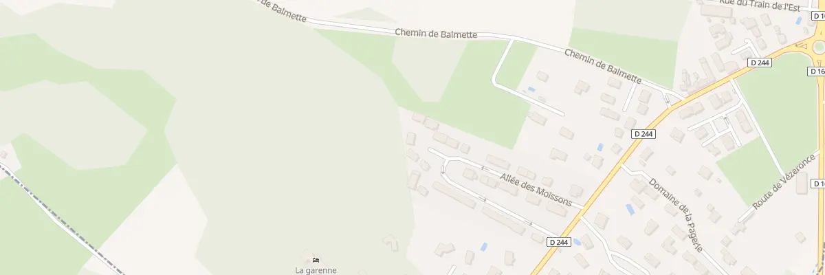 Plan du 168 All des Moissons à Morestel