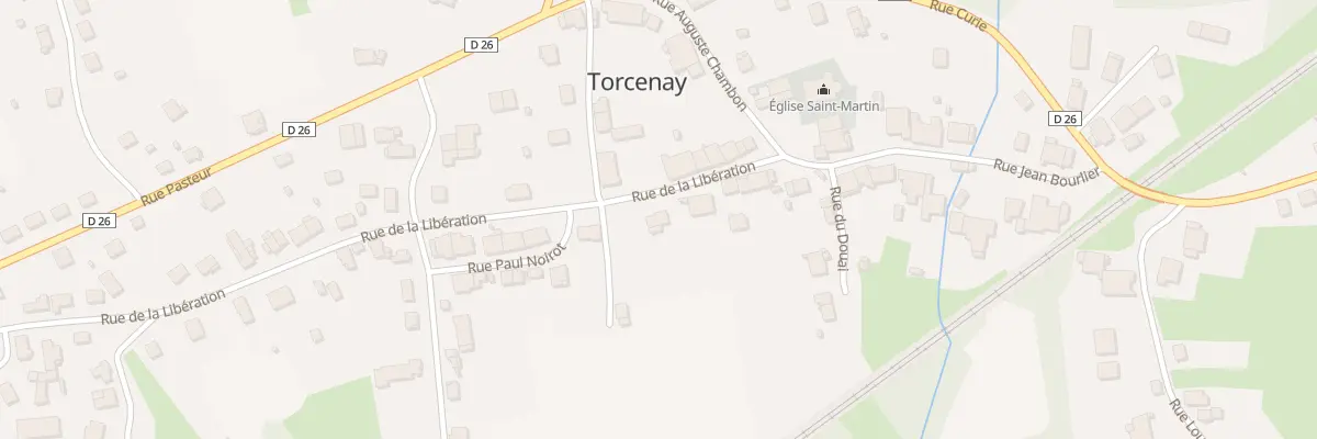 Plan du 1B Rue de la Liberation à Torcenay