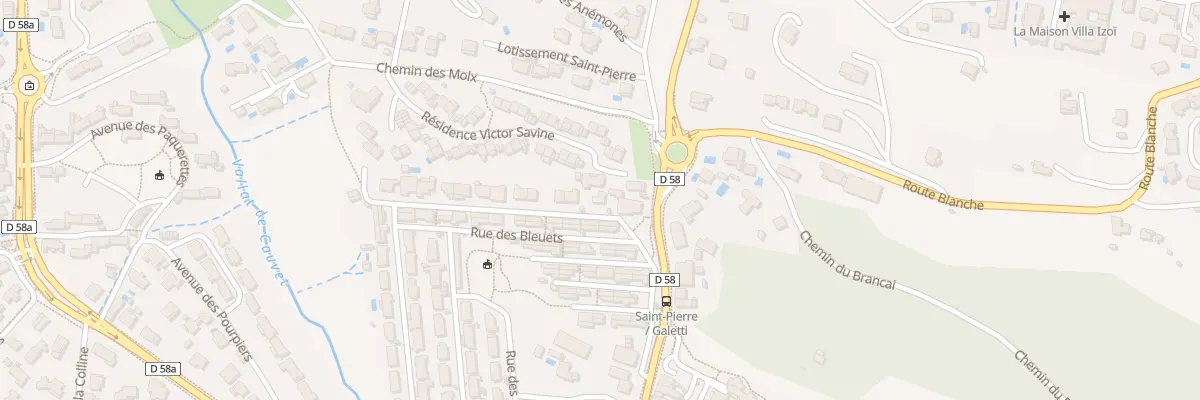 Plan du 38 Av des Aubepines Biver à Gardanne