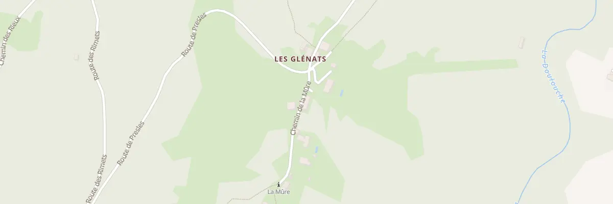 Plan du 59 Chem de la Mûre à Rencurel
