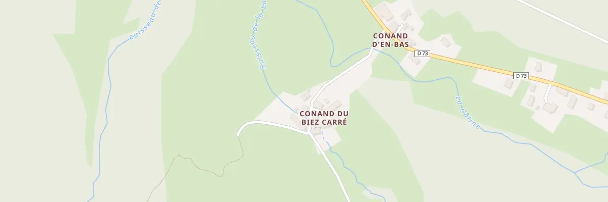 Plan du 166 Che de Conand de lé à Conand