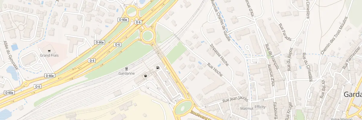 Plan du 15 Rue Hoche à Gardanne