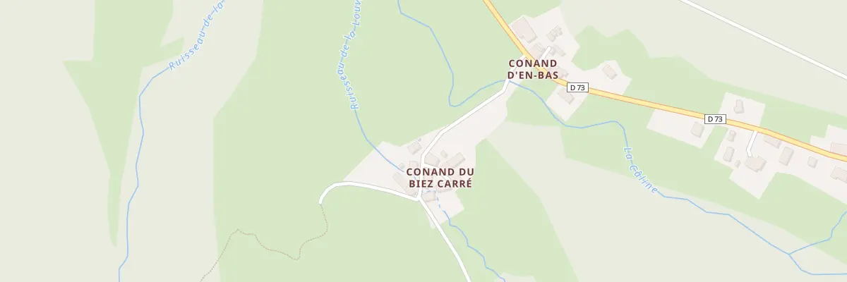 Plan du 5040 Conand du Biez Carre à Conand