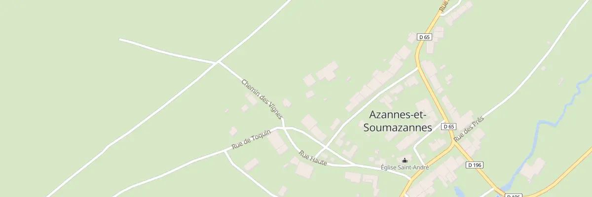 Plan du 18 Rue Haute à Azannes-et-Soumazannes