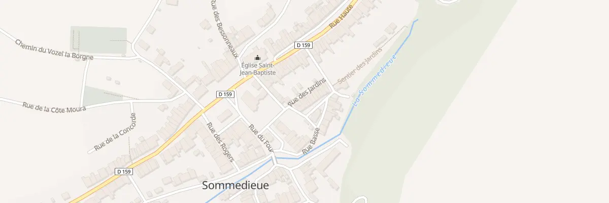 Plan du 4 Rue des Jardins à Sommedieue