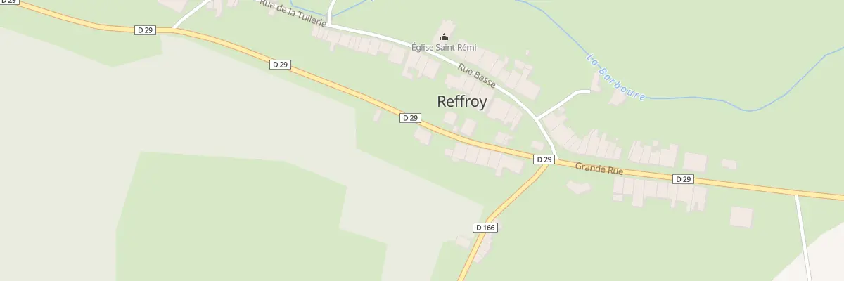 Plan du 15 Rue Haute à Reffroy