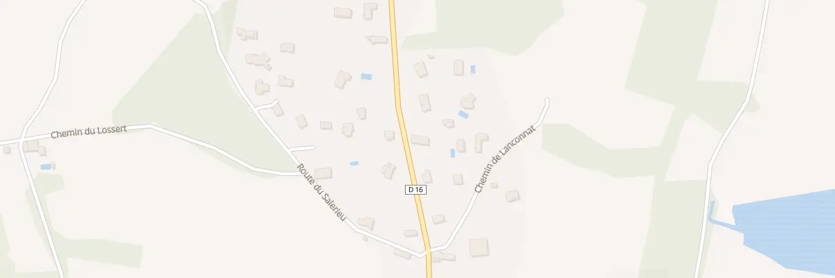 Plan du 390 Rte de Morestel à La Chapelle-de-la-Tour
