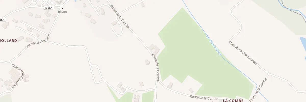 Plan du 5105 Grand Pre à Rovon