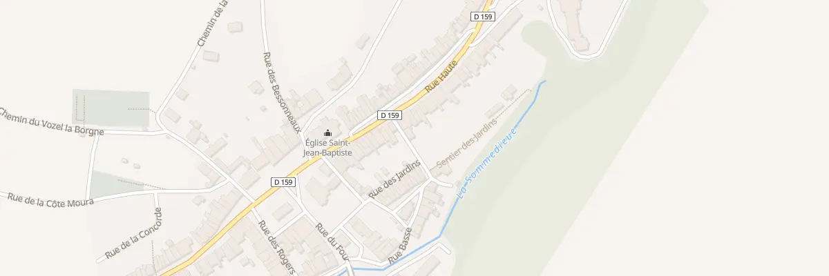 Plan du 3 Rue du Lavoir à Sommedieue