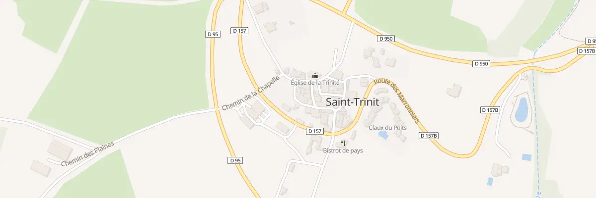 Plan du 5026 Le Village à Saint-Trinit