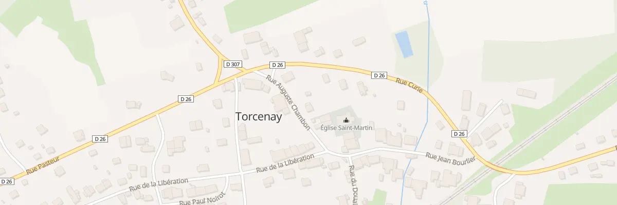 Plan du 4 Rue Auguste Chambon à Torcenay