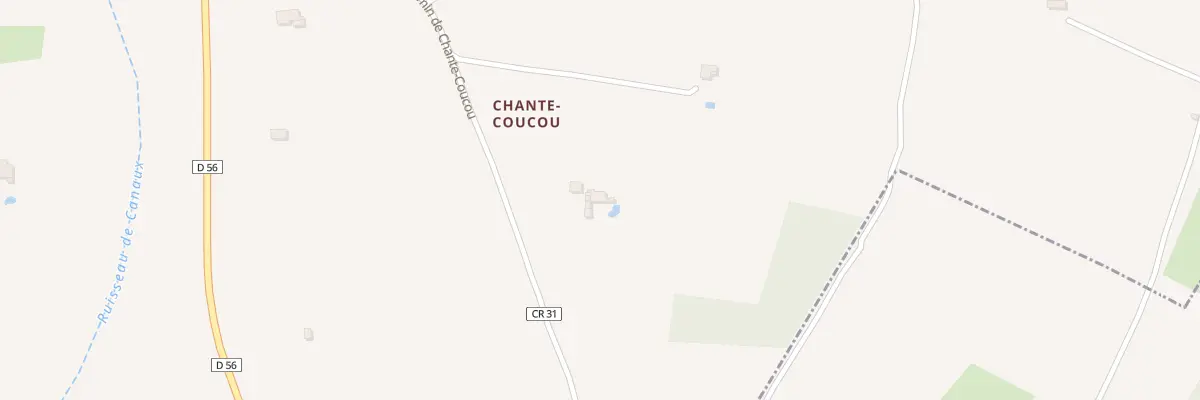 Plan du 485 Che de Chante Coucou à Cucuron