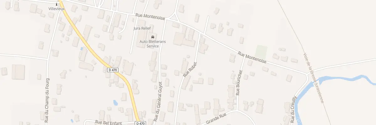 Plan du 185 Rue Robet à Villevieux