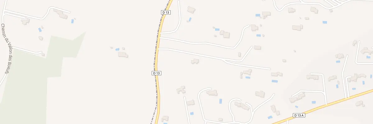 Plan du 6858 Rte de Saint Canadet à Venelles