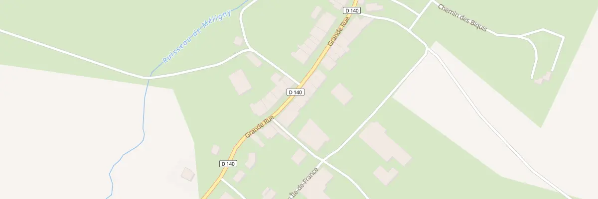 Plan du 9 Gr Grande Rue à Méligny-le-Petit