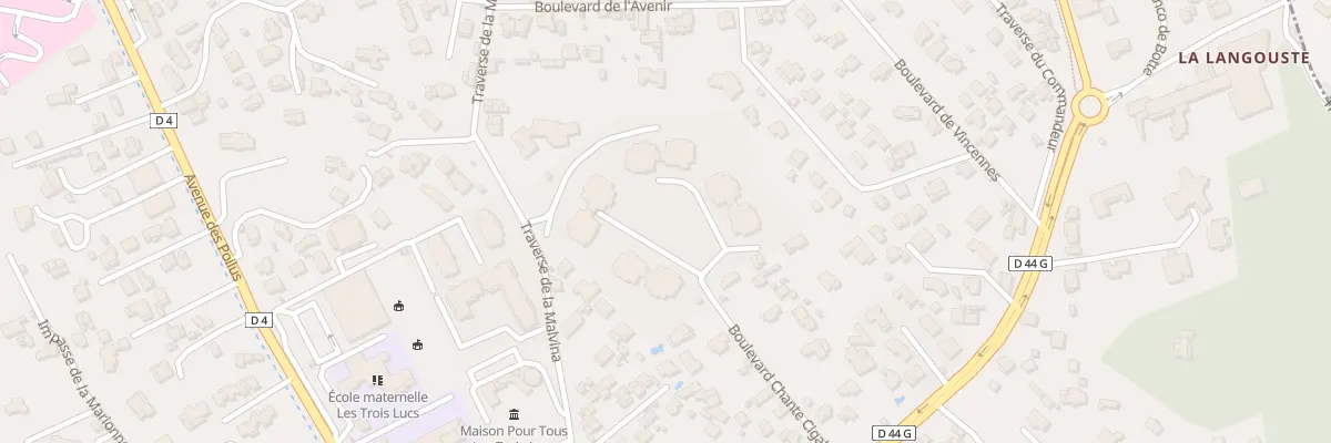 Plan du 5225F Tsse de la Malvina à Marseille 12e Arrondissement