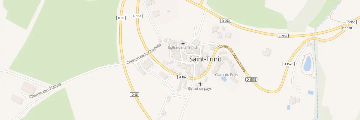 Plan du 5019 Le Village à Saint-Trinit