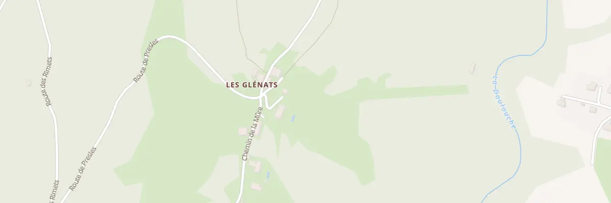Plan du 29A Chem de la Mûre à Rencurel