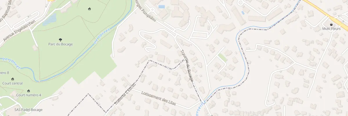 Plan du 5097F Rue du Bocage à Plan-de-Cuques