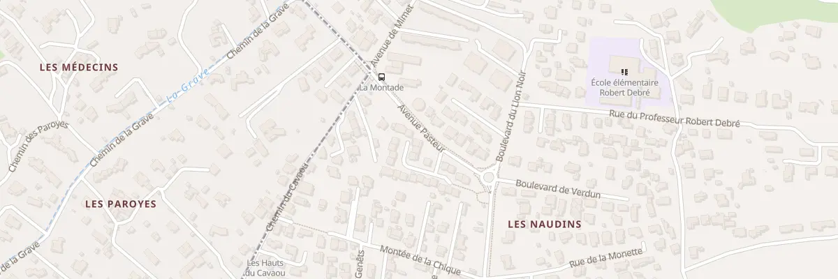 Plan du 1533W La Chique à Plan-de-Cuques