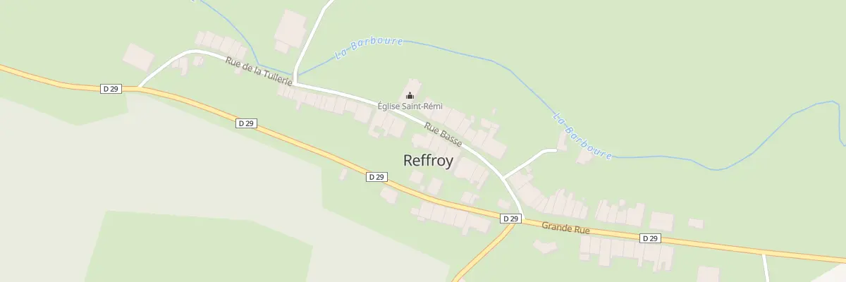 Plan du 15 Rue Basse à Reffroy