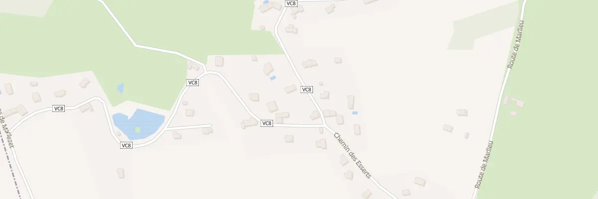 Plan du 54 Rte de Chemin à Saint-Didier-de-la-Tour