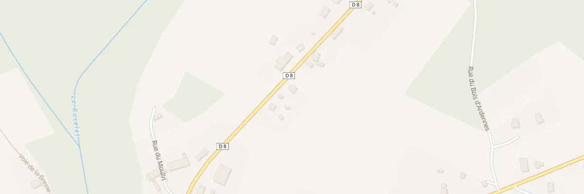 Plan du 8 Rte du Deschaux à Pleure