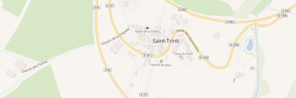 Plan du 5013 Le Village à Saint-Trinit