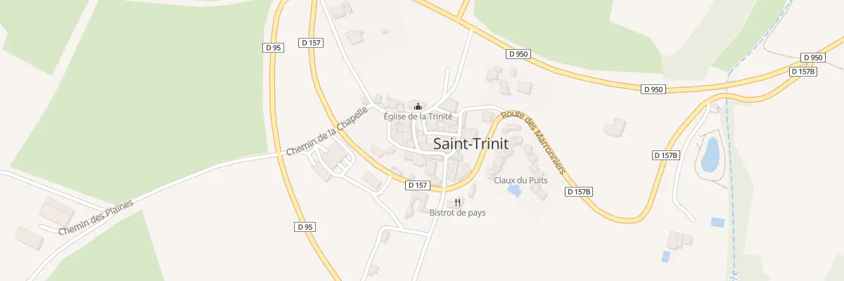 Plan du 5027 Le Village à Saint-Trinit