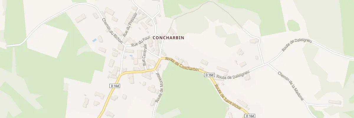 Plan du 1520 Rte de Concharbin à Arandon-Passins