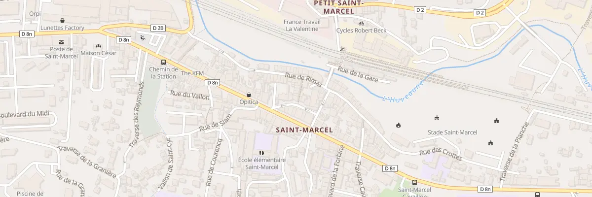 Plan du 9 Rue du dix aout à Marseille 11e Arrondissement