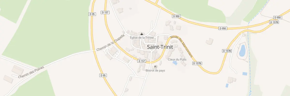 Plan du 5025F Le Village à Saint-Trinit