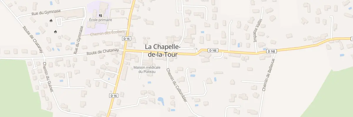 Plan du 59 Bd de la Mairie à La Chapelle-de-la-Tour