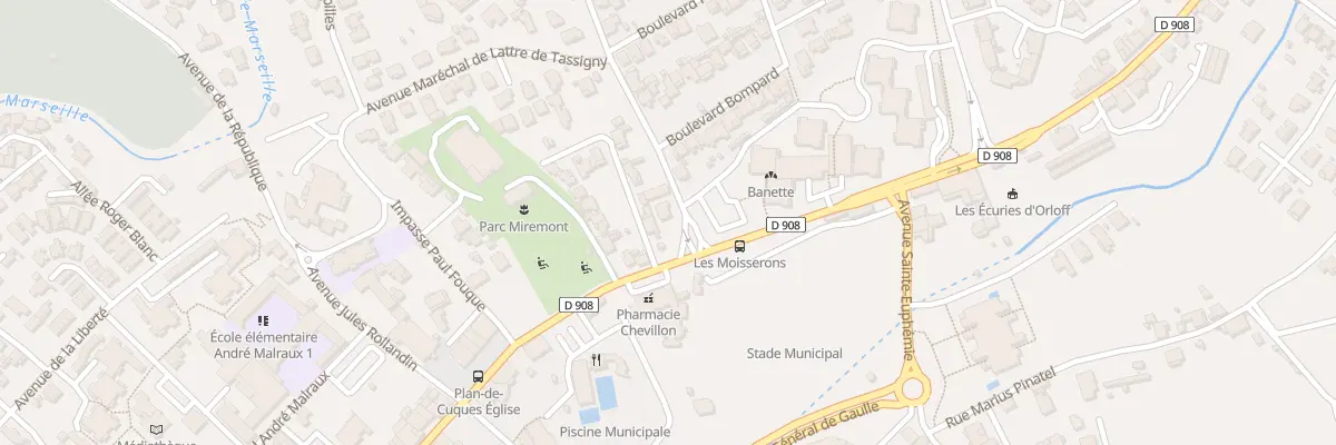 Plan du 331 Le Village à Plan-de-Cuques