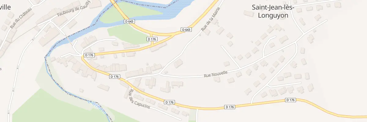 Plan du 8 Rue de la Mairie à Saint-Jean-lès-Longuyon