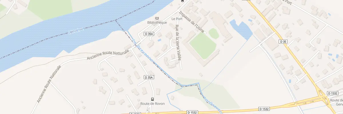 Plan du 142 Rue de la Verte Vallee à Saint-Gervais