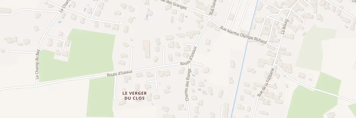 Plan du 150 Rte d’Izeaux à Beaucroissant