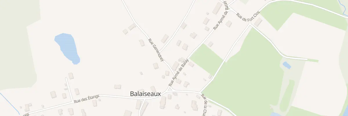 Plan du 12 Rue Aymé de Balay à Balaiseaux
