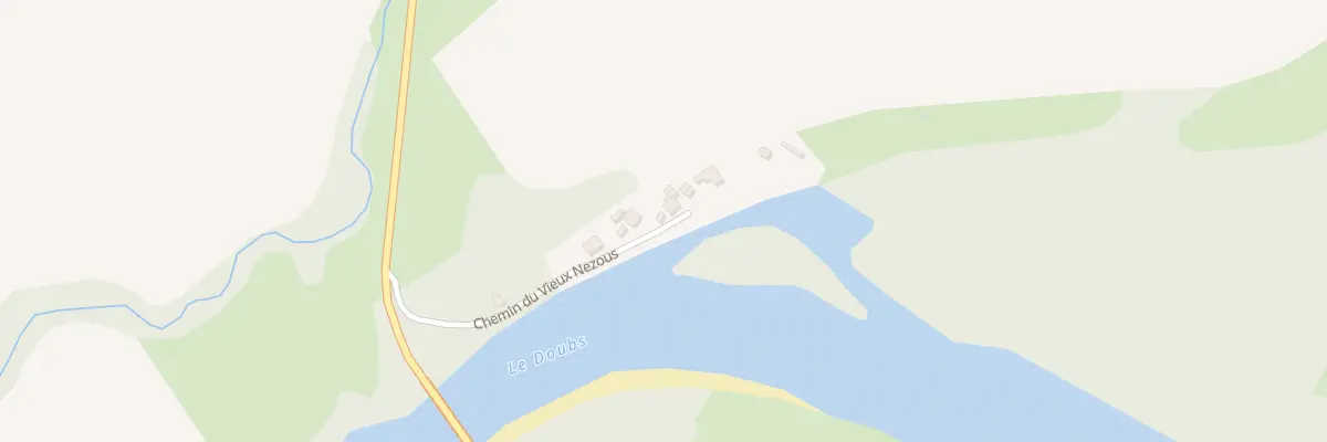 Plan du 7 Che du Vieux Nezous à Choisey
