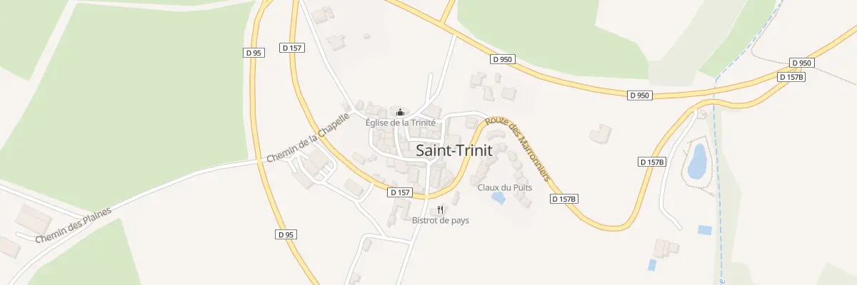 Plan du 5083 Le Village à Saint-Trinit