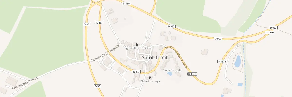 Plan du 5104F Le Village à Saint-Trinit